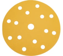 Круг шлифовальный на бумаге СА331 150 мм, 15 отв., Р240, 10 шт Deerfos 4673751371901
