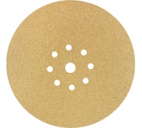 Круг шлифовальный на бумаге CA331 225 мм, 9 отв., Р320, 10 шт Deerfos 4673751372724
