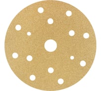 Круг шлифовальный на бумаге СА331 150 мм, 15 отв., Р120, 10 шт Deerfos 4673751371864