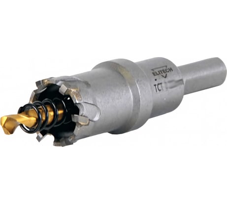 Коронка по металлу твердосплавная 27 мм ELITECH 1820.138600 204118