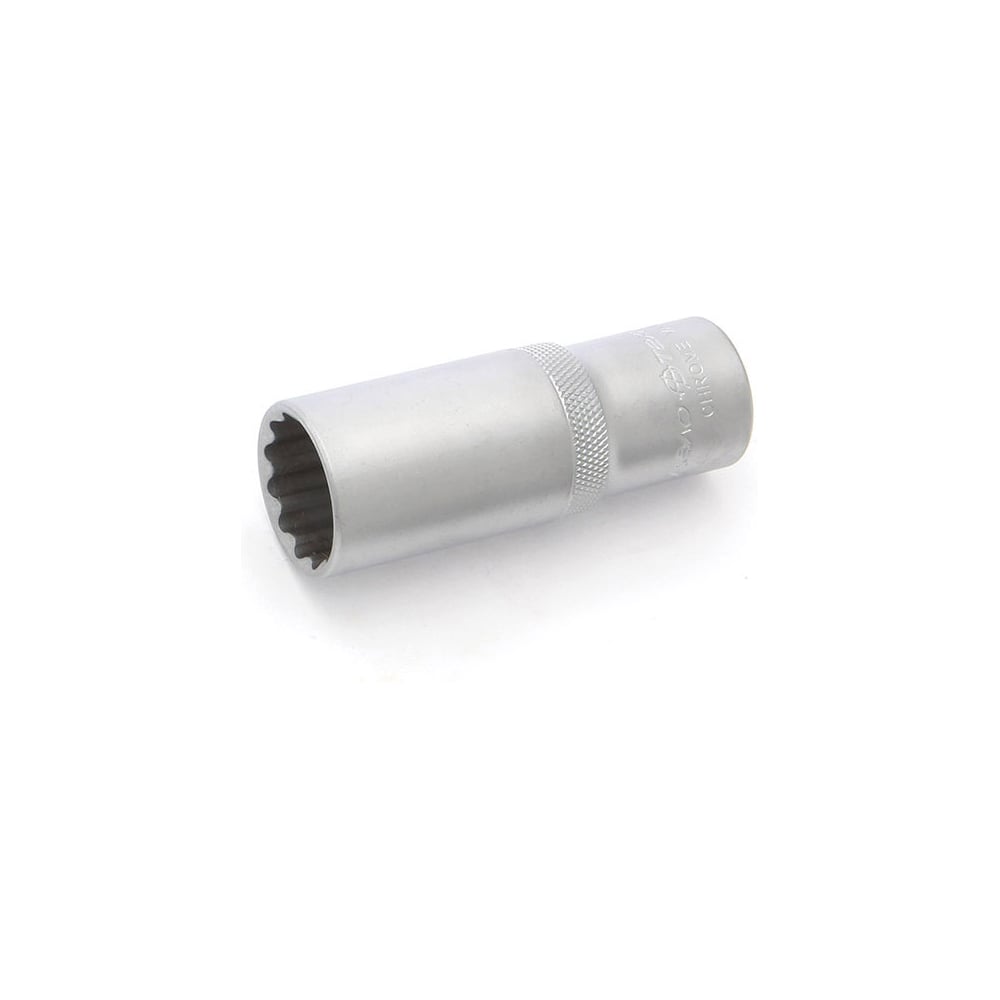 Головка 12-гранная глубокая 1/2"DR 16 мм (Дело Техники)