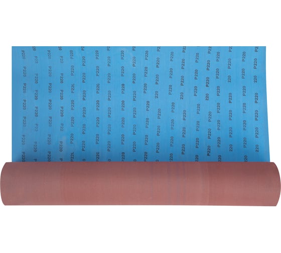 Шкурка водостойкая на тканевой основе (1х20 м; P220) MATRIX 75295