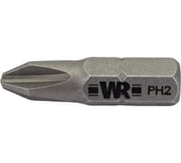 Бита Wurth PH2 белая 1/4ZO L25 мм. 1614176461228 1