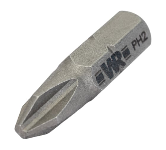 Бита Wurth PH2 белая 1/4ZO L25 мм. 1614176461228 1