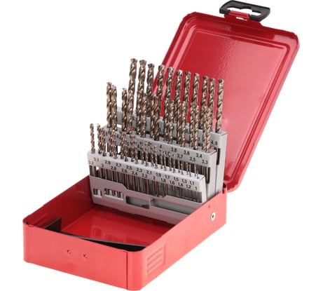 Набор сверл по металлу (50 шт; HSS-Co; 1-5.9 мм) Ruko 215217