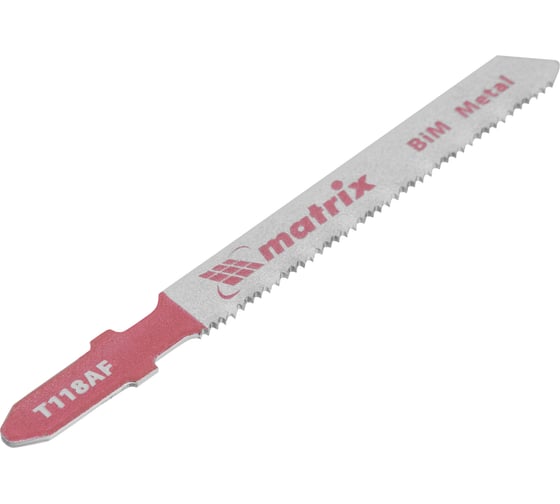 Полотна для электролобзика по металлу Bimetal Professional (3 шт; 1.2х55х76 мм) MATRIX 78209