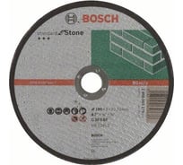 Отрезной круг (180x3; прямой) по камню Standard Bosch 2608603179