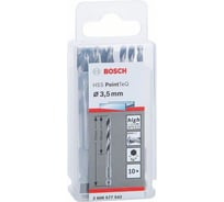 Сверло (HEX 3.5 мм; 10 шт) по металлу HSS PointTeQ Bosch 2608577542