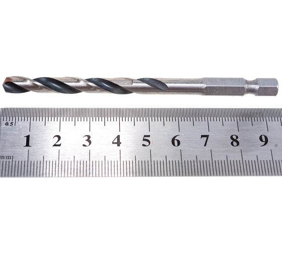Сверло (HSS PointTeQ; HEX 6.0 мм) по металлу Bosch 2608577528