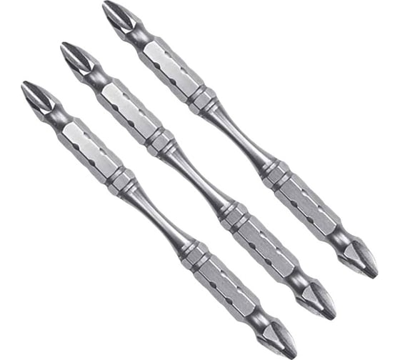 Биты двусторонние (3 шт; PH2; 65 мм) Makita B-20703 1