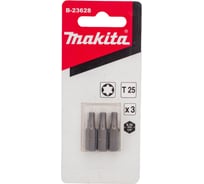 Набор бит (3 шт; Torx T25, 25 мм) Makita B-23628