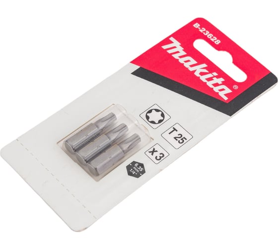 Набор бит (3 шт; Torx T25, 25 мм) Makita B-23628
