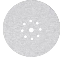 Круг шлифовальный на бумаге B322 225 мм, 9 отв., Р100, 10 шт SUNMIGHT 4673751372809