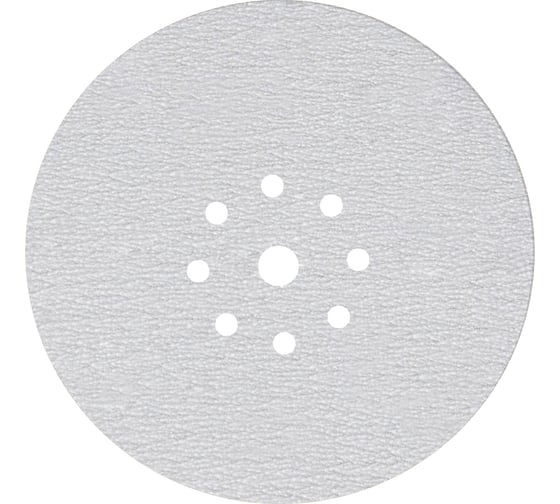 Круг шлифовальный на бумаге B322 225 мм, 9 отв., Р600, 10 шт SUNMIGHT 4673751372885