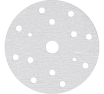 Круг шлифовальный на бумаге B322 150 мм, 15 отв., Р320, 10 шт SUNMIGHT 4673751373424