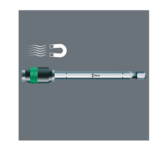 Битодержатель 889/4 R Rapidaptor 1/4"x100 мм Wera WE-052504