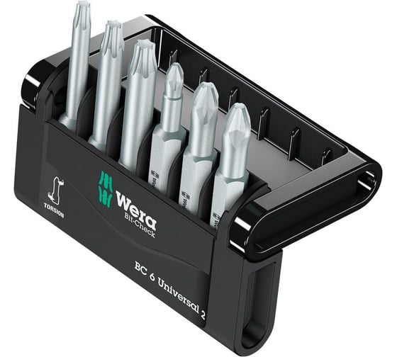 Набор бит Wera 851/4 TZ PH 2/50 мм+855/4+867/4 WE-056473