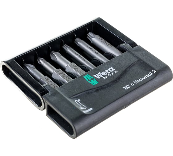 Набор бит Wera 851/4 TZ PH 2/50 мм+855/4+867/4 WE-056473