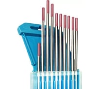 Электроды вольфрамовые ВТ-20-175 Ø 2.0 мм, красный, DC, 10 шт Кедр 8005040