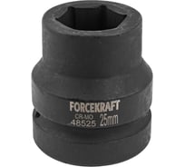 Головка ударная 1", 25мм, 6гр. Forcekraft FK-48525(57439)