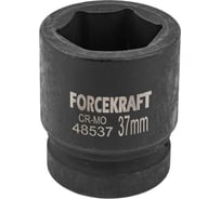 Головка ударная 1", 37мм, 6гр. Forcekraft FK-48537(57451)