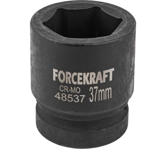 Головка ударная 1", 37мм, 6гр. Forcekraft FK-48537(57451) 1