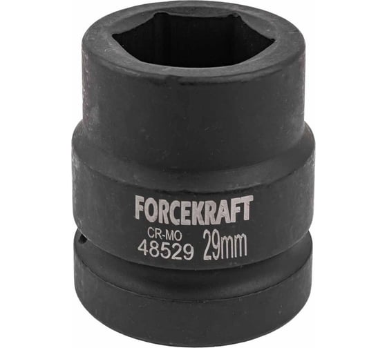 Головка ударная 6-гранная 29 мм, 1"DR Forcekraft FK-48529(57443) 1