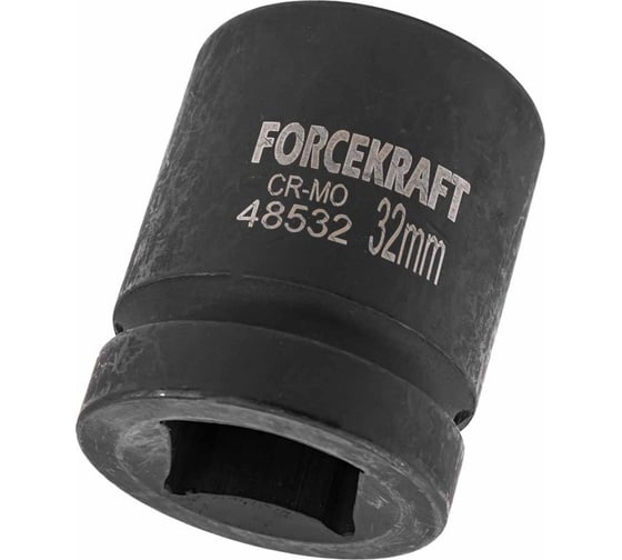 Головка ударная 6-гранная 32 мм, 1"DR Forcekraft FK-48532(57446)