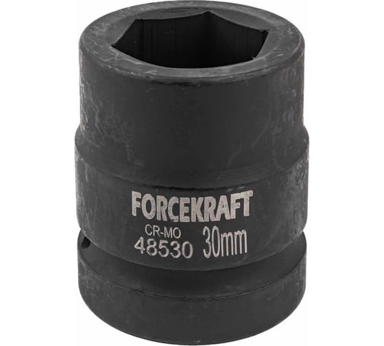 Головка ударная 1", 30мм, 6гр. Forcekraft FK-48530(57444) 1
