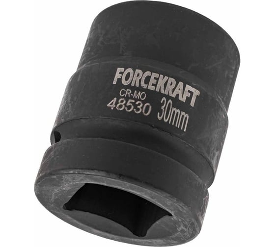 Головка ударная 1", 30мм, 6гр. Forcekraft FK-48530(57444)