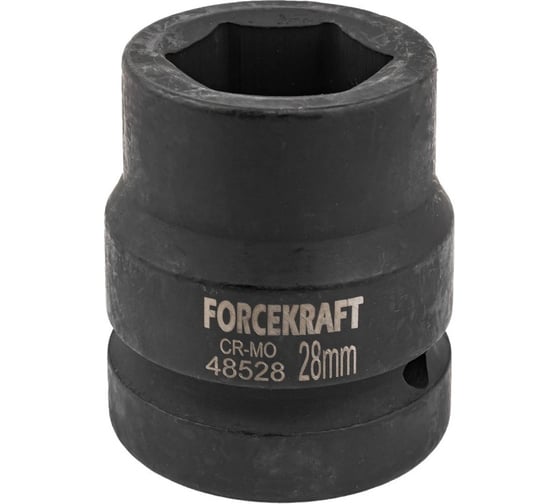Головка ударная 6-гранная 28 мм, 1"DR Forcekraft FK-48528(57442)