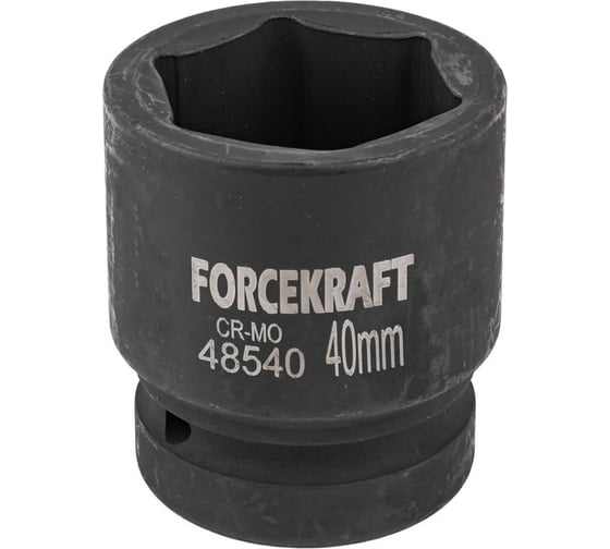 Головка ударная 6-гранная 40 мм, 1"DR Forcekraft FK-48540(57454) 1