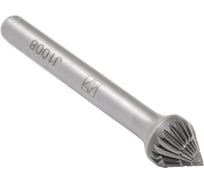 Бор-фреза твердосплавная J100806, двойная насечка ТОЧИНТЕХ бф00137