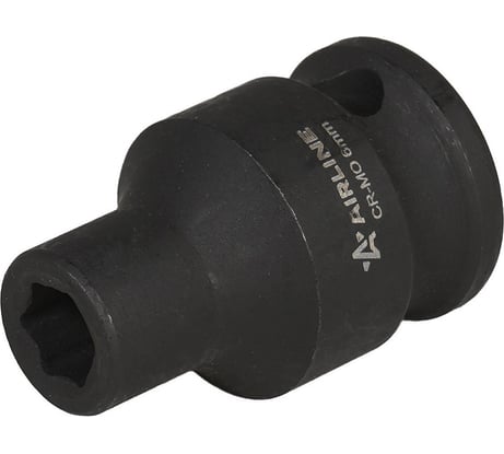 Головка ударная торцевая шестигранная 6 мм, L=30 мм, 3/8"DR AIRLINE ATAS301