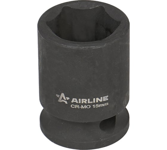 Головка ударная торцевая шестигранная 15 мм, L=30 мм, 3/8"DR AIRLINE ATAS310