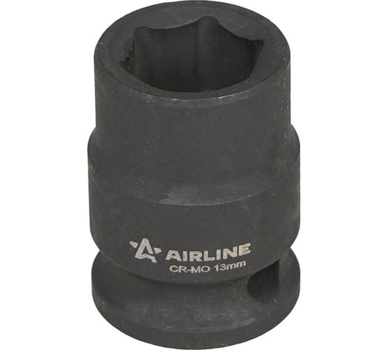 Головка ударная торцевая шестигранная 13 мм, L=30 мм, 3/8"DR AIRLINE ATAS308