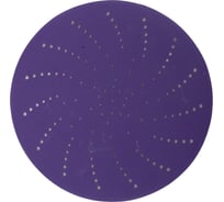 Круг шлифовальный c мультипылеотводом Purple P320, CERAMIC FILM Hookit CF775, 125 мм, 10 шт PROBOS 77547081-10