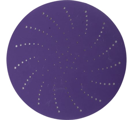 Круг шлифовальный c мультипылеотводом Purple P320, CERAMIC FILM Hookit CF775, 125 мм, 10 шт PROBOS 77547081-10