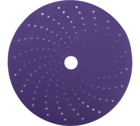 Круг шлифовальный c мультипылеотводом Purple P320, CERAMIC FILM Hookit CF775, 150 мм, 10 шт PROBOS 77547082-10