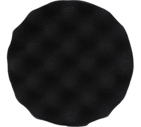 Губка самоцепляющаяся для полировки 125 мм, черный Forsage F-PSP125W/B(48496)