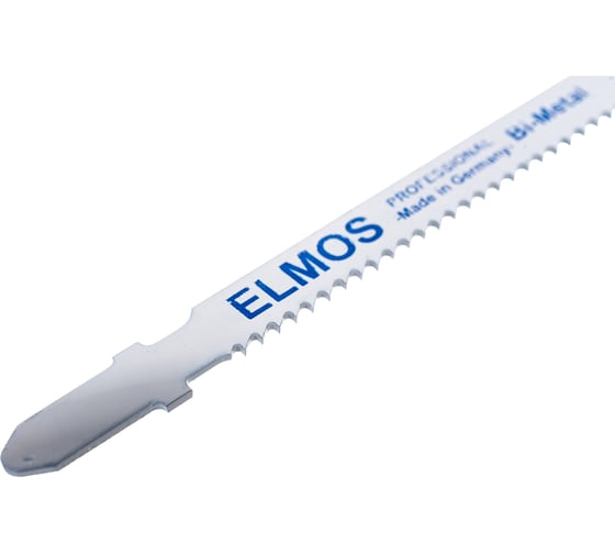 Пилки для лобзика Е5151 (2 мм, 110/132 мм, 5 шт) ELMOS 205515117