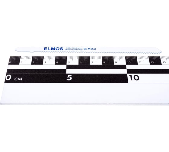 Пилки для лобзика Е5151 (2 мм, 110/132 мм, 5 шт) ELMOS 205515117