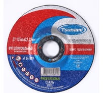Круг зачистной по металлу 27 125x6х22 мм, A 24 Q BF 80 prof Tsunami PROFESSIONAL D16171125602200