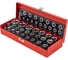 Головки 1/4"DR, 1/2"DR, набор 25 предметов, 6гр. Forcekraft FK-50121G(57683) 7