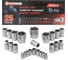 Головки 1/4"DR, 1/2"DR, набор 25 предметов, 6гр. Forcekraft FK-50121G(57683) 1