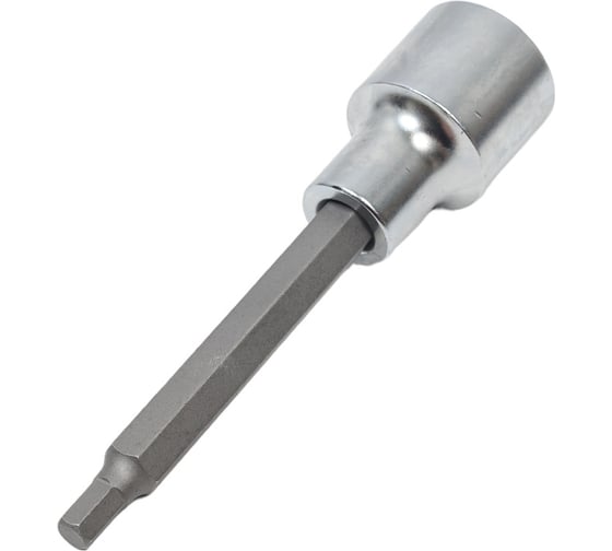 Головка торцевая с шестигранной вставкой HEX 5 мм, L=100 мм, 1/2"DR TOPTUL BCEA1605 1
