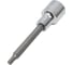 Головка торцевая с шестигранной вставкой HEX 5 мм, L=100 мм, 1/2"DR TOPTUL BCEA1605 1