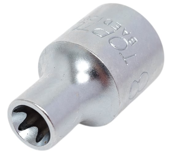 Головка торцевая Torx E8, 3/8"DR TOPTUL BAED1208 1