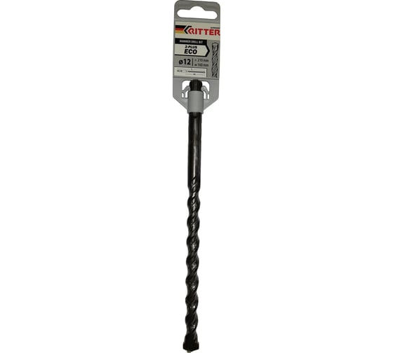 Бур 12 х 160/210 W-напайка SDS+ Eco 2-plus RITTER PS10212210 1