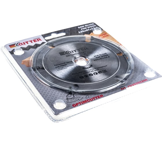 Диск пильный (125 х 6T х 22,2) для УШМ OptimCutter RITTER PS30101256